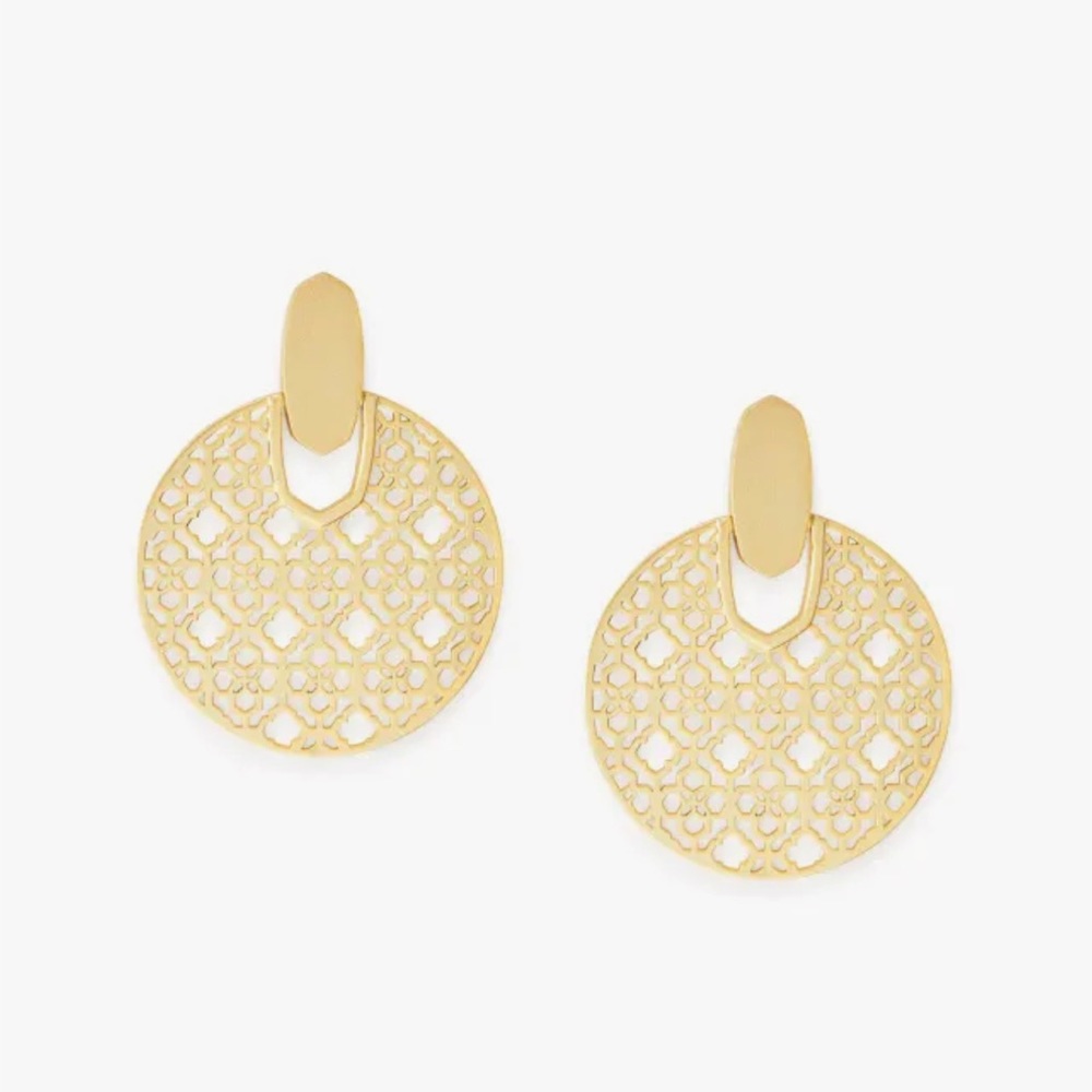 Kendra Scott Didi Gold Earrings